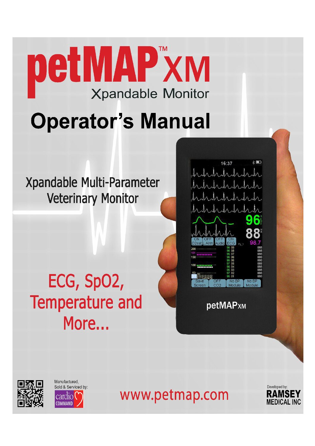 AWR400375-C Manual, petMAP XM